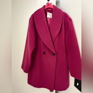 Avec Les Filles Berry Shawl Collar Coat